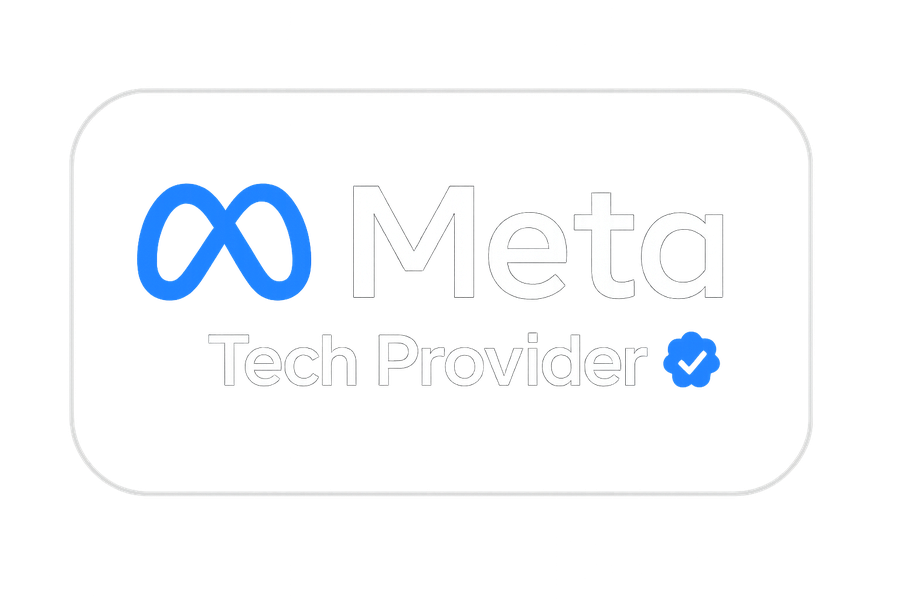 Selo oficial Meta Tech Provider